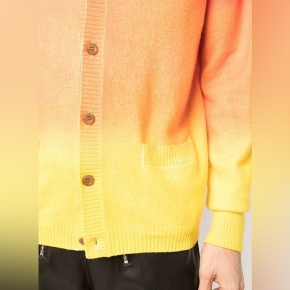Moschino Couture Ombe effect Cardigan size 50- US L NWT - Picture 5 of 6